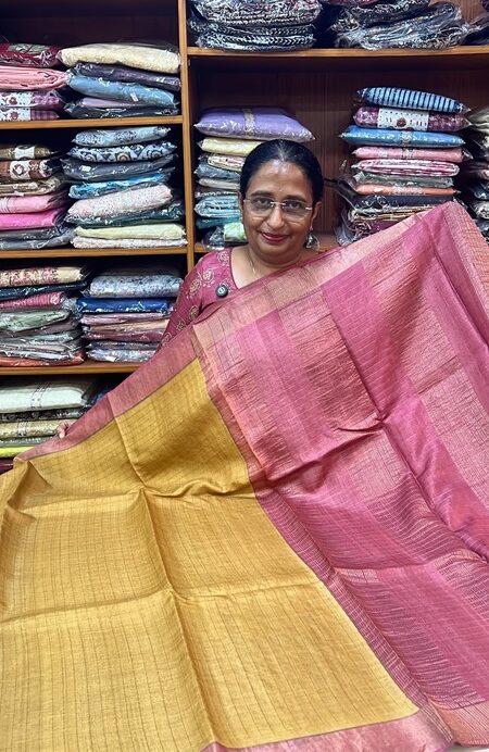 PURE DESI TUSSAR SAREES ( W EP 101)