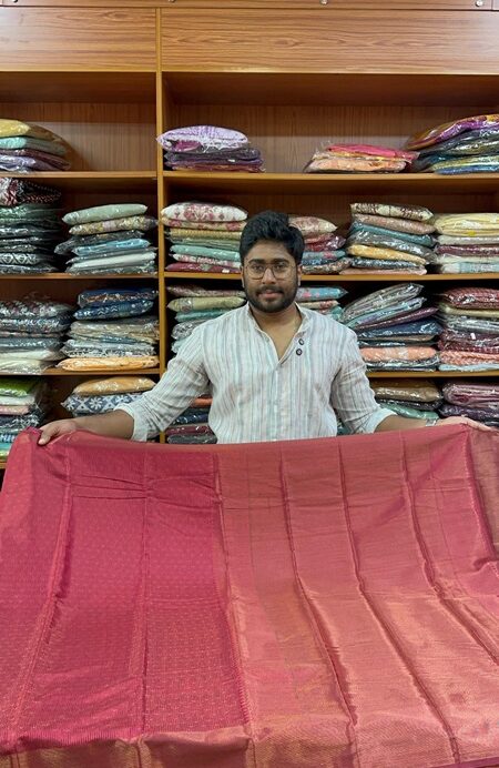KANCHEEPURAM STYLE BROCADE SAREES (W EP-196)
