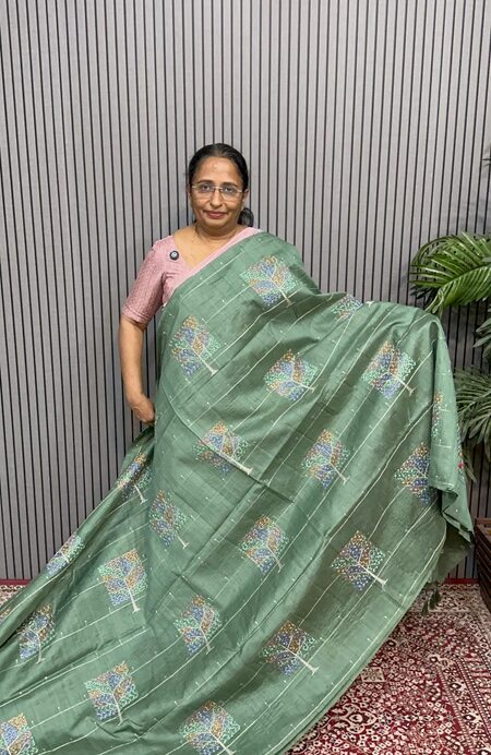 CRUSHED SEMI SILK SAREES ( W EP -188  )