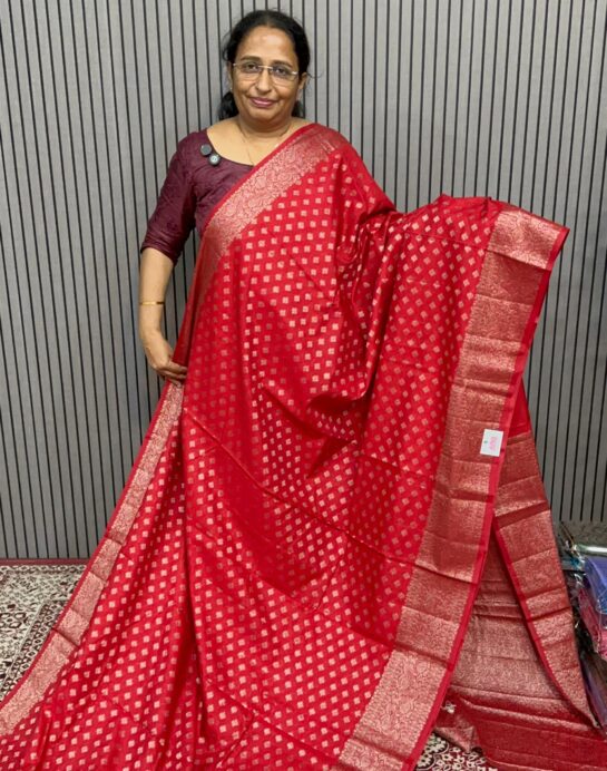 SEMI BANARASI SAREES (W EP 316)